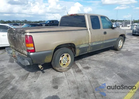 2000 Chevrolet Silverado 1500 Ls из США, поврежденный, VIN 2GCEC19V2Y1405682